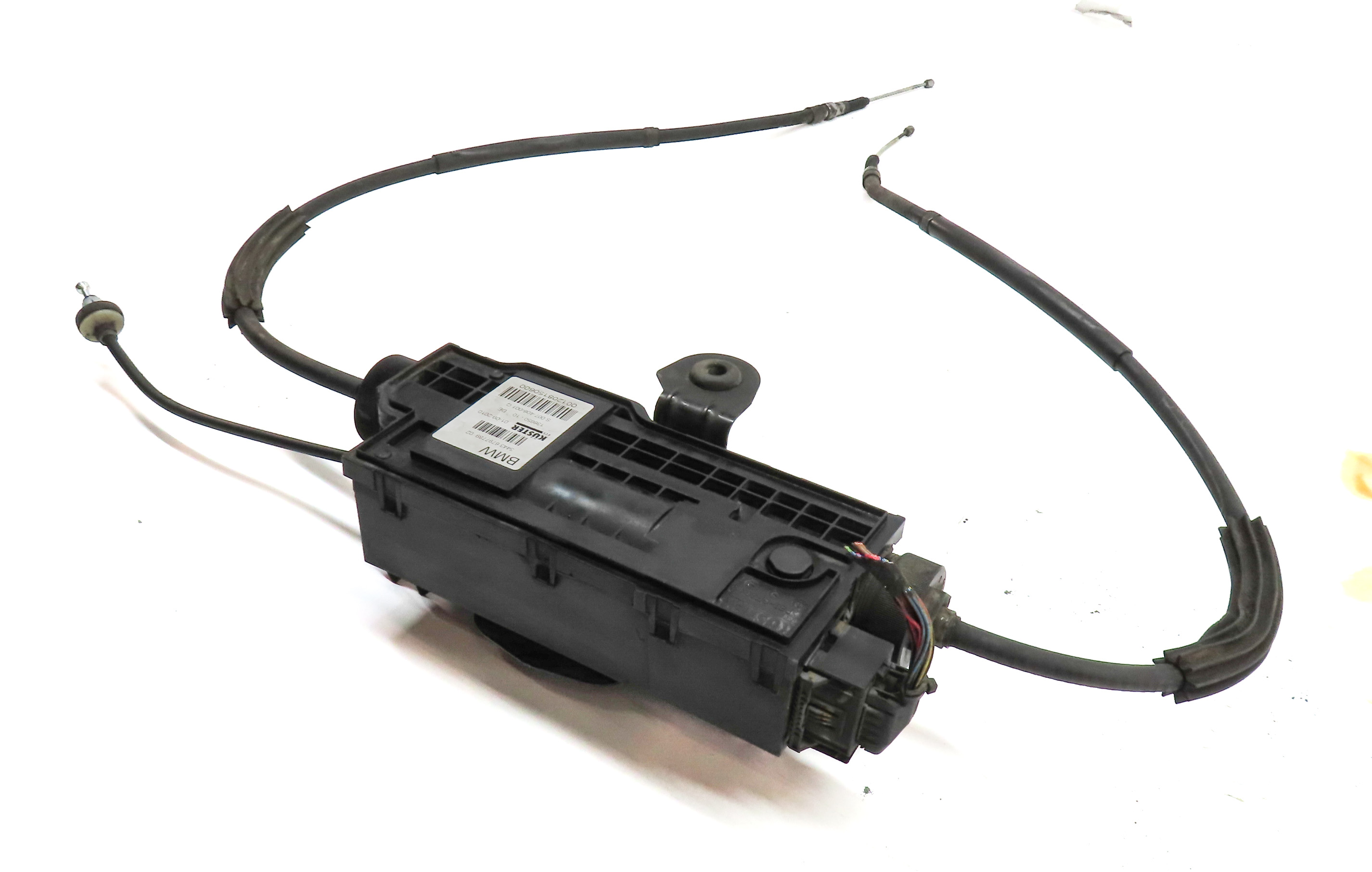 2011 BMW 750I 750LI (F01 F02) EMERGENCY ELECTRONIC PARKING BRAKE ACTUATOR MOTOR — exact item pictured